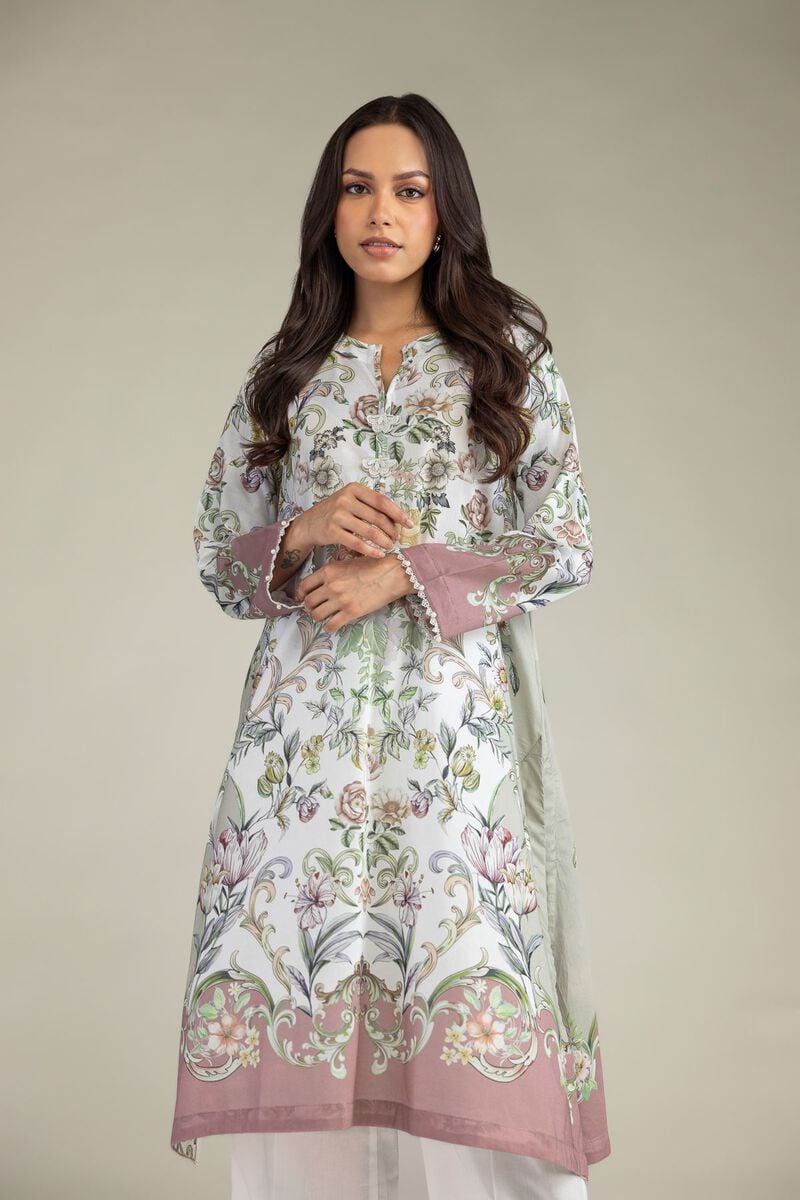 Floral Longline Kurta