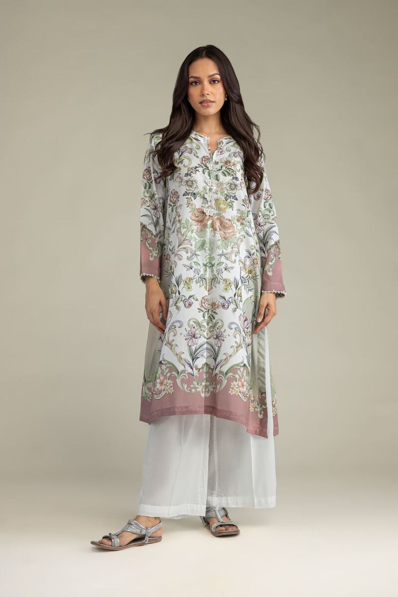Floral Longline Kurta