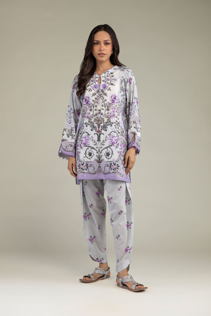 Floral Cambric Shalwar