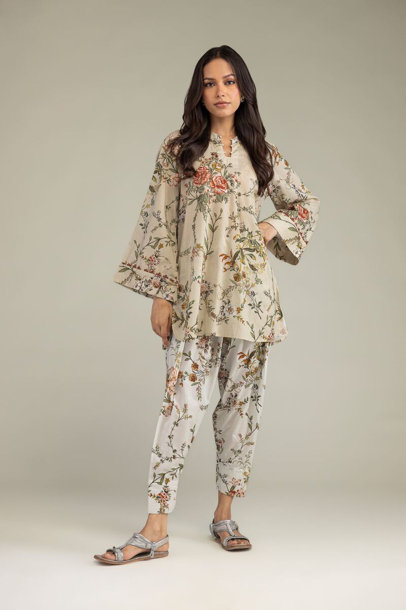 Floral Cambric Shalwar