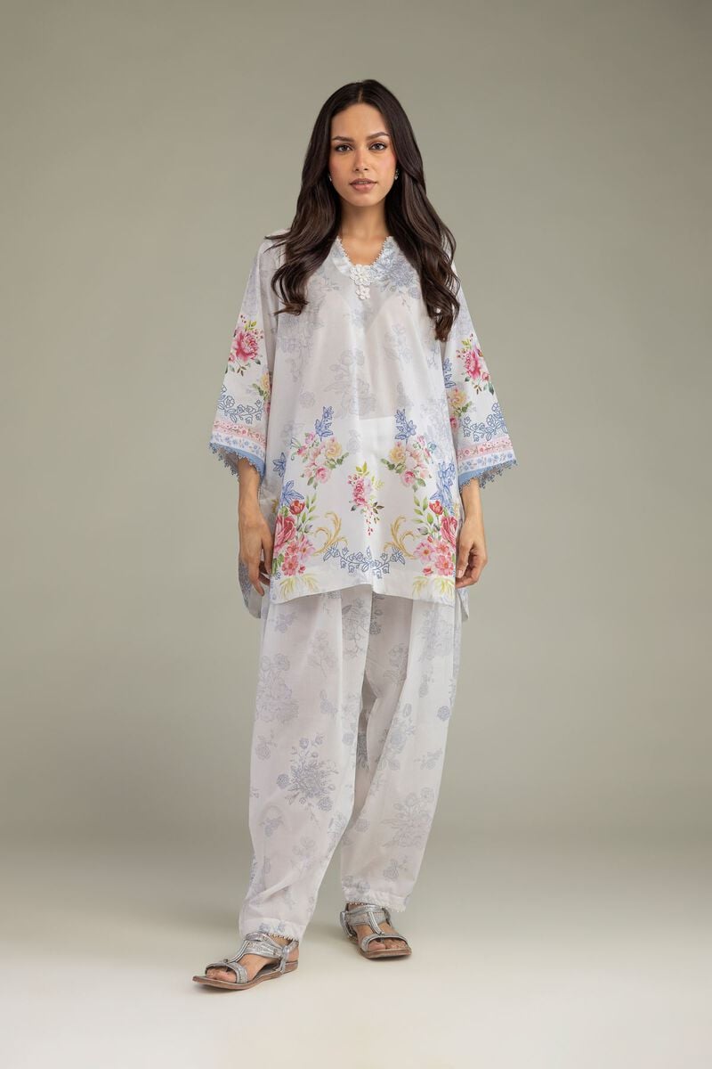 Floral Cambric Pants