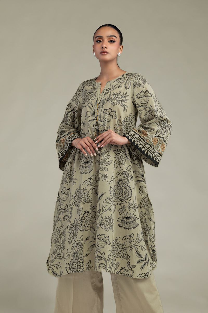 Cambric Longline Kurta