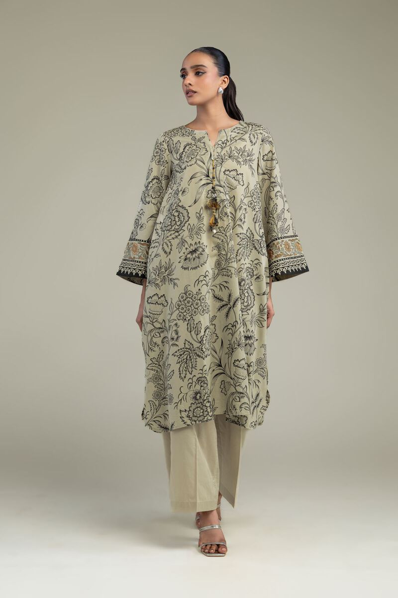 Cambric Longline Kurta