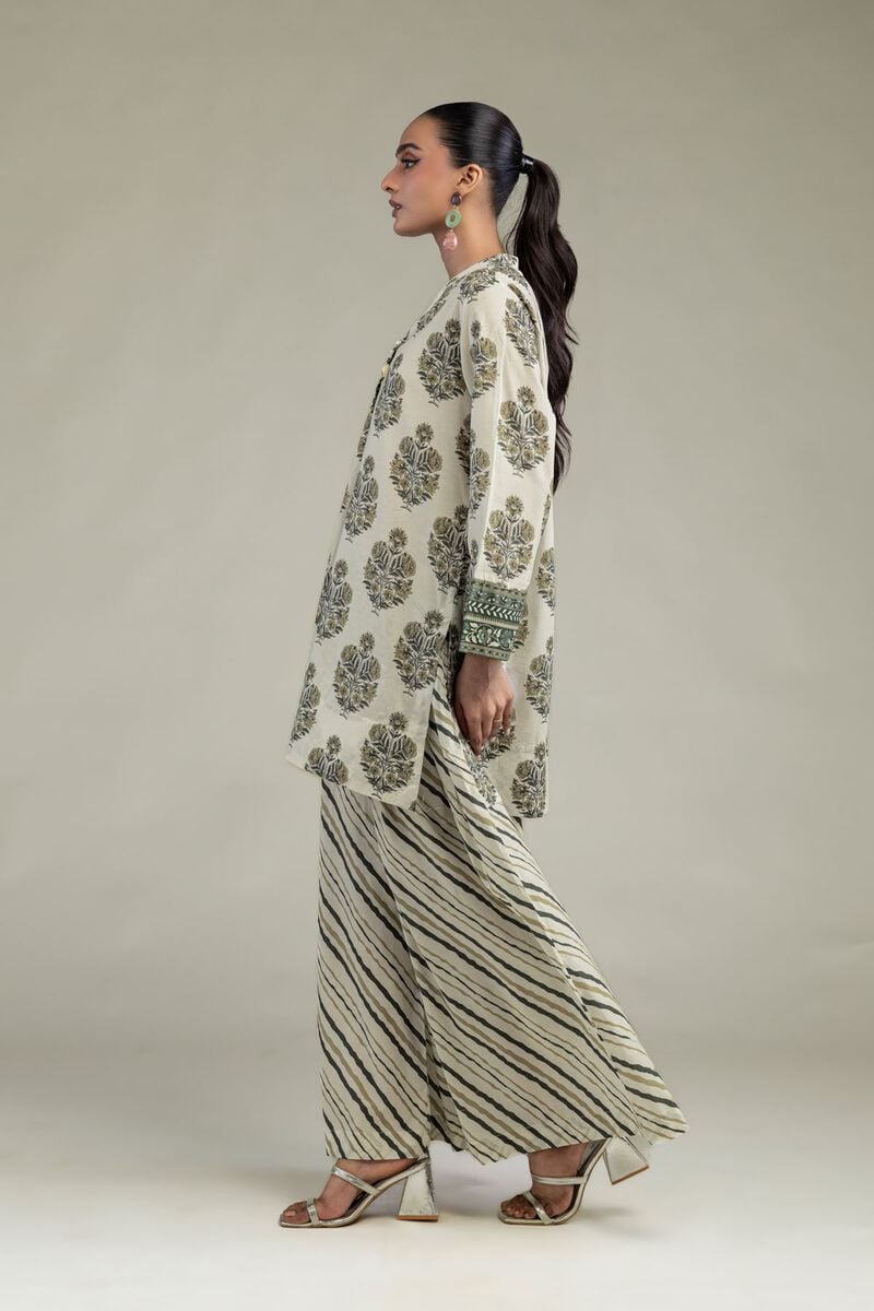 Printed Cambric Pants