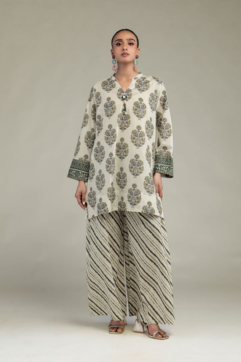 Printed Cambric Pants