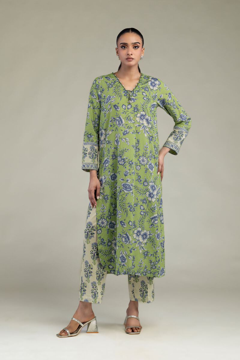 Floral Cambric Pants