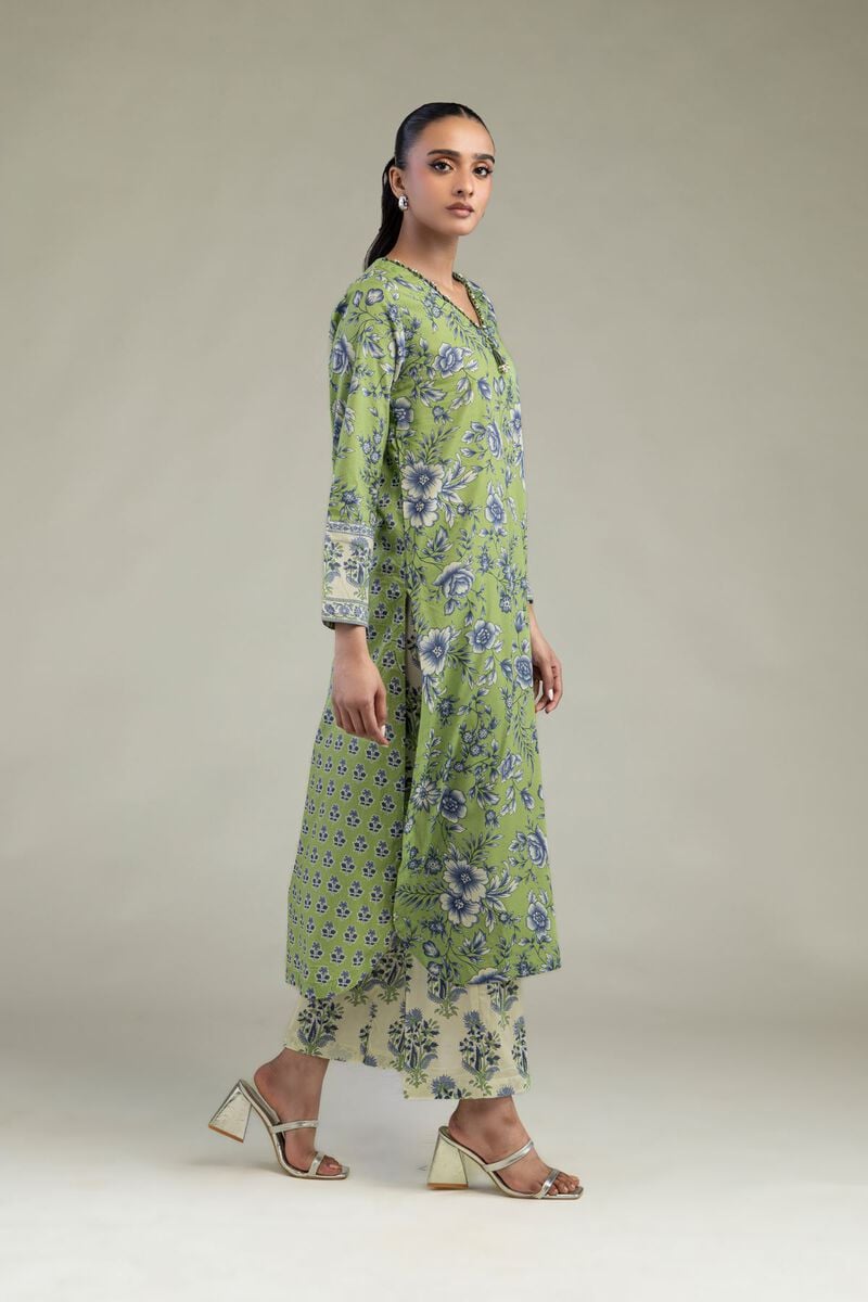 Floral Cambric Pants