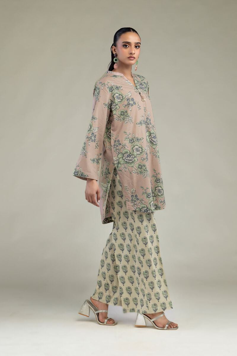 Floral Cambric Pants