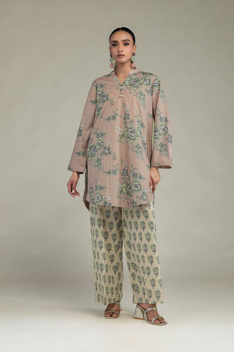 Floral Cambric Pants
