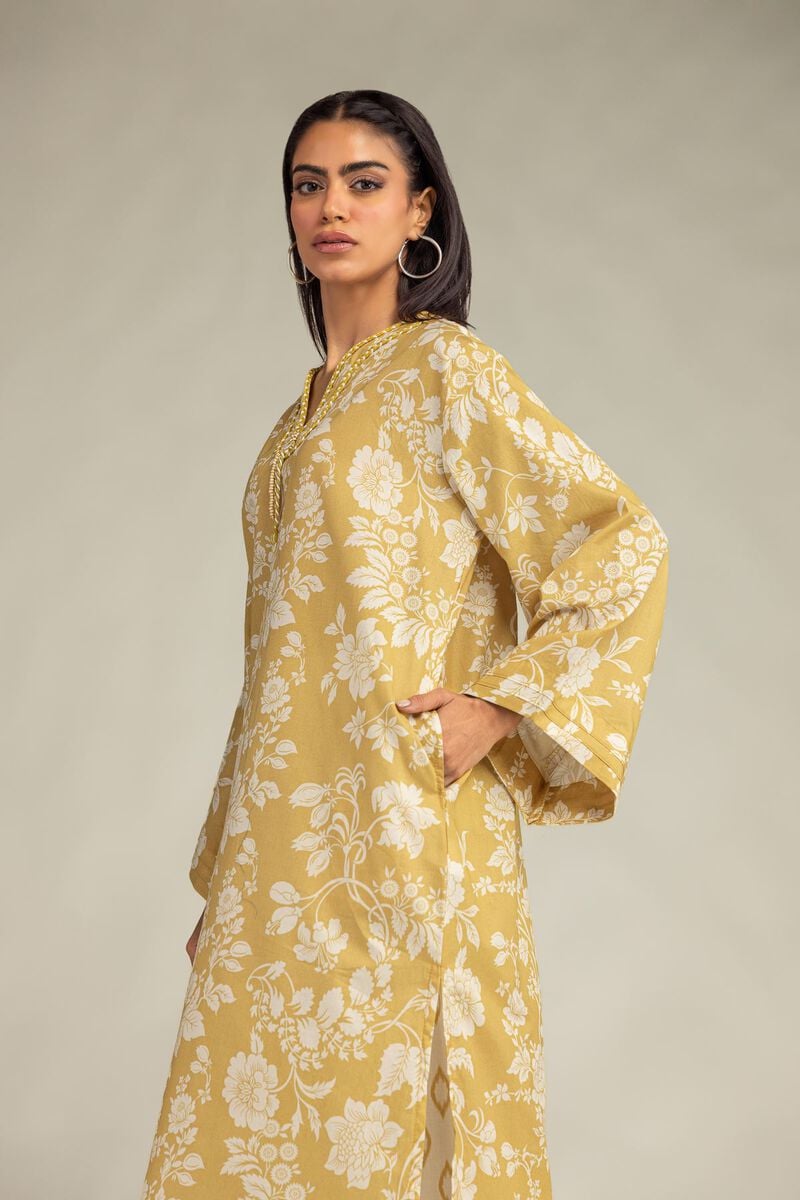 Cambric Longline Kurta 1-26-302-A-J1-VG