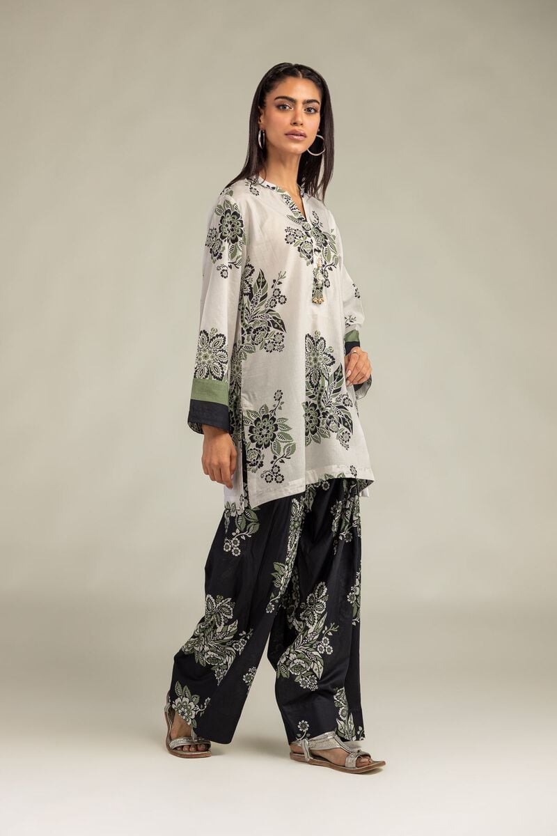 Floral Black Shalwar 1-26-302-B-E1-VG