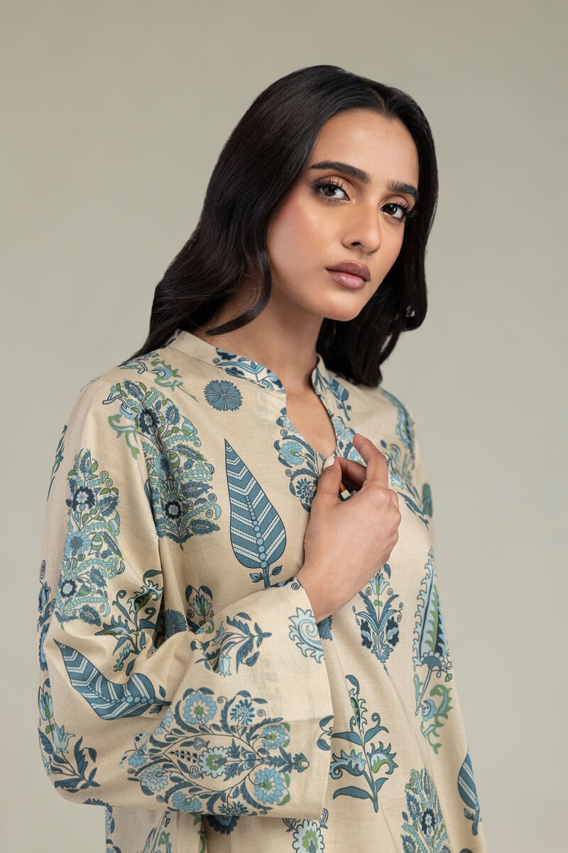 Floral Cambric Kurta