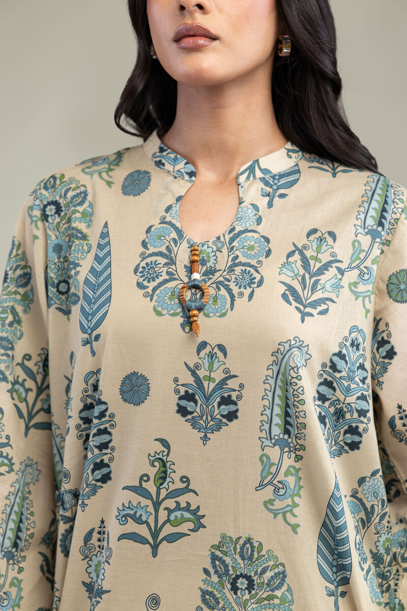 Floral Cambric Kurta