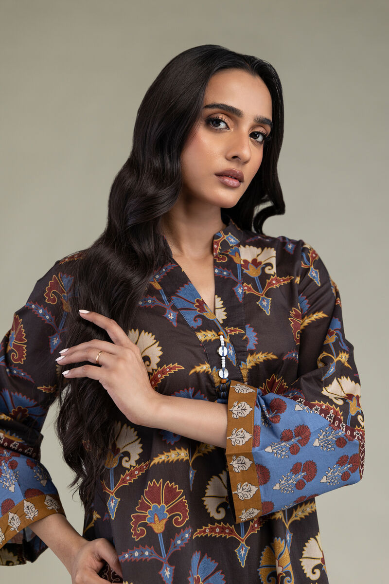 Floral Cambric Kurta