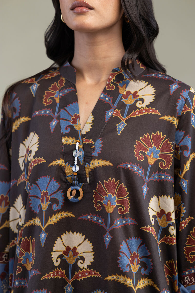 Floral Cambric Kurta