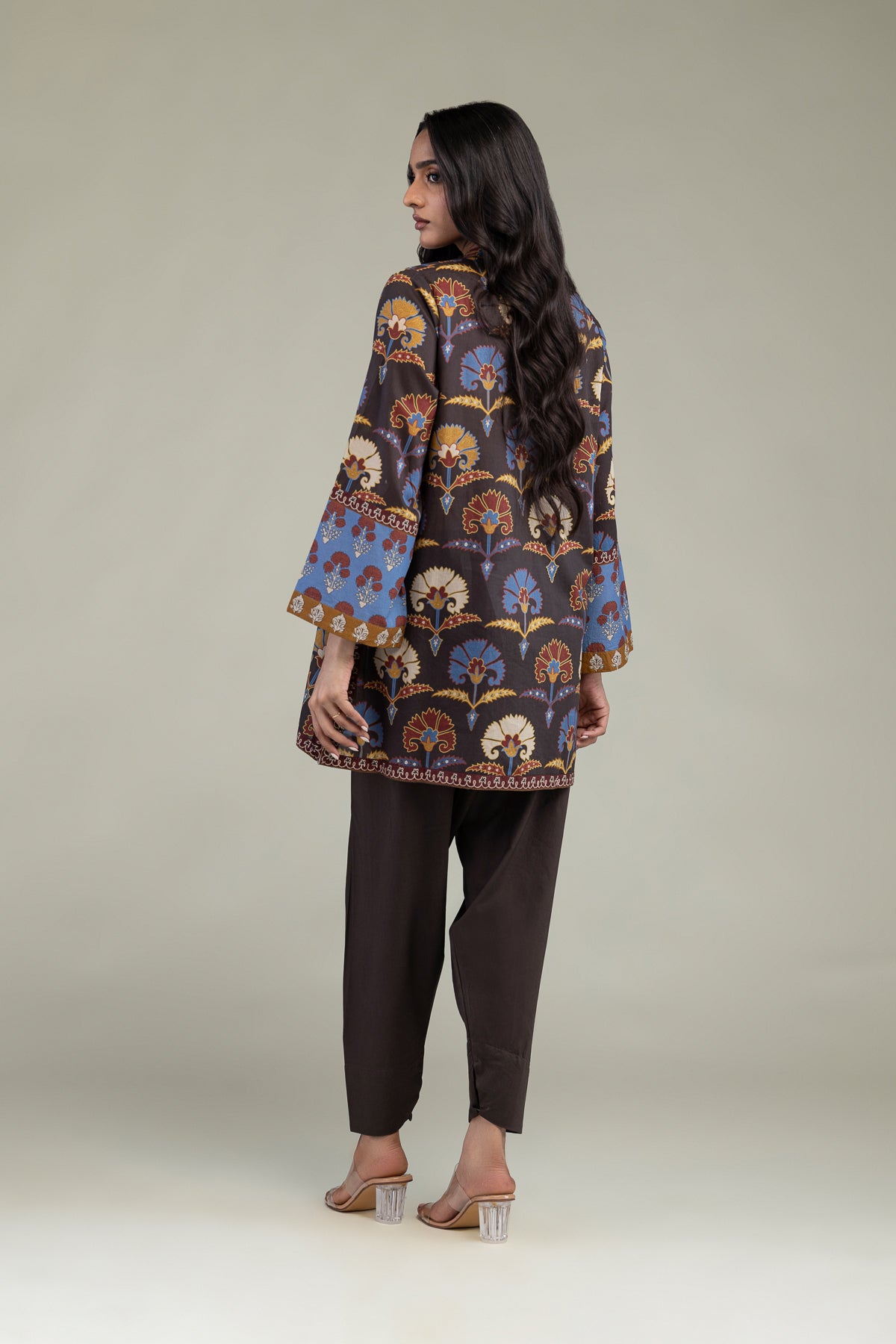 Floral Cambric Kurta