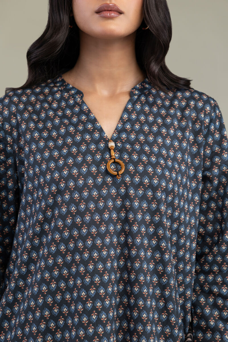 V-Neck Cambric Kurta