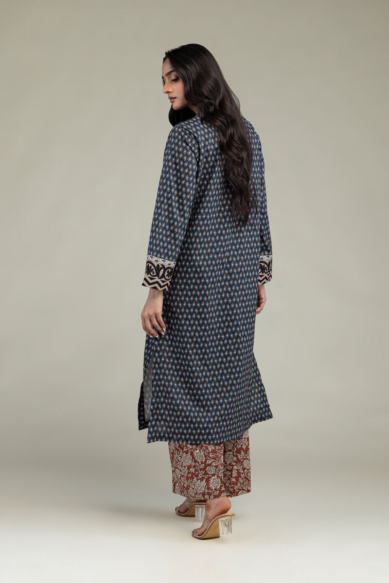 V-Neck Cambric Kurta