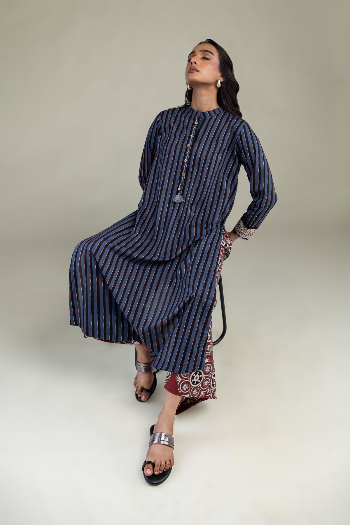 Printed Cambric Kurta