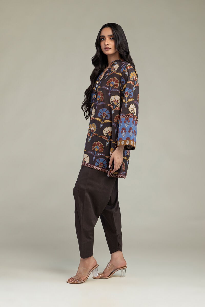 Brown Cambric Shalwar