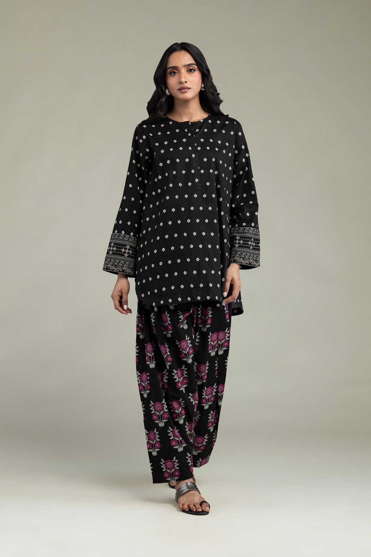 Floral Printed Shalwar