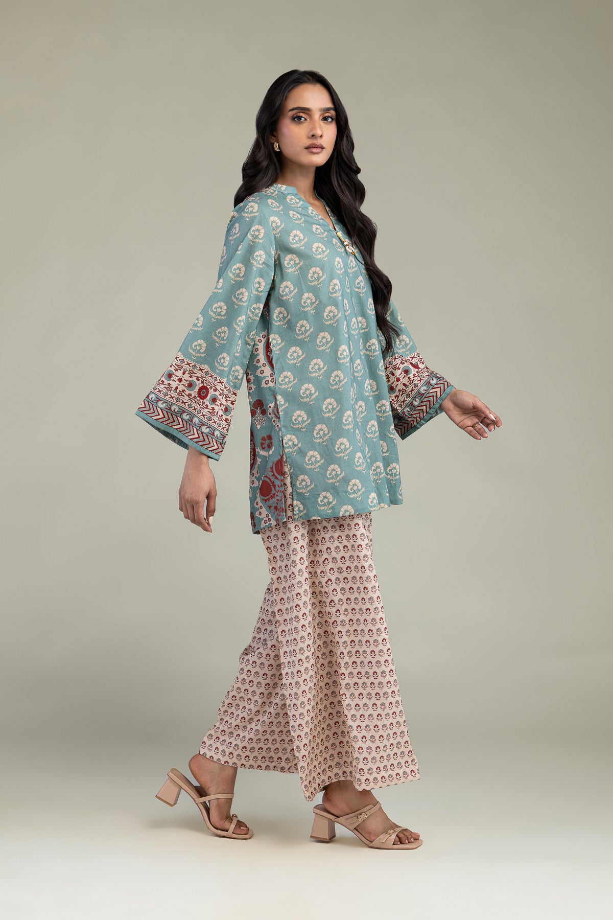 Floral Cambric Pants