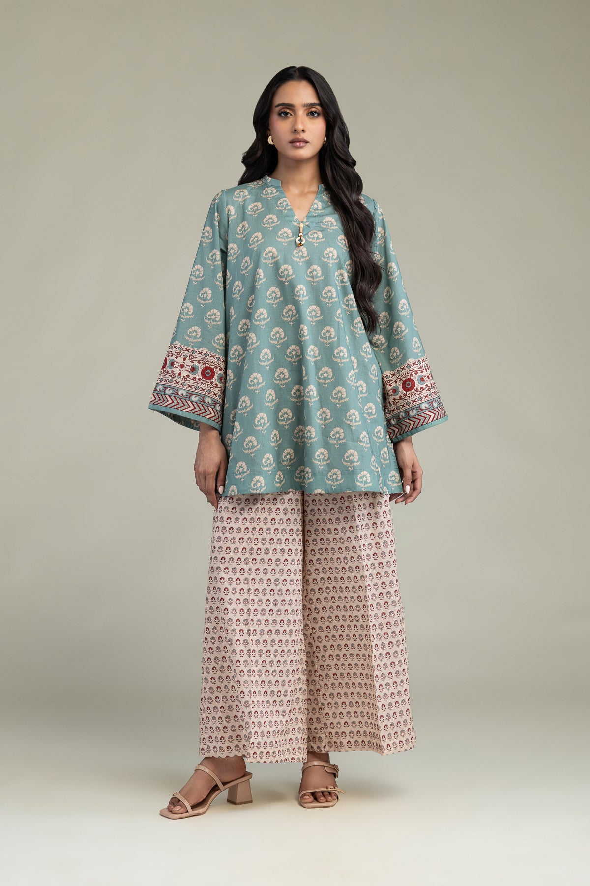 Floral Cambric Pants