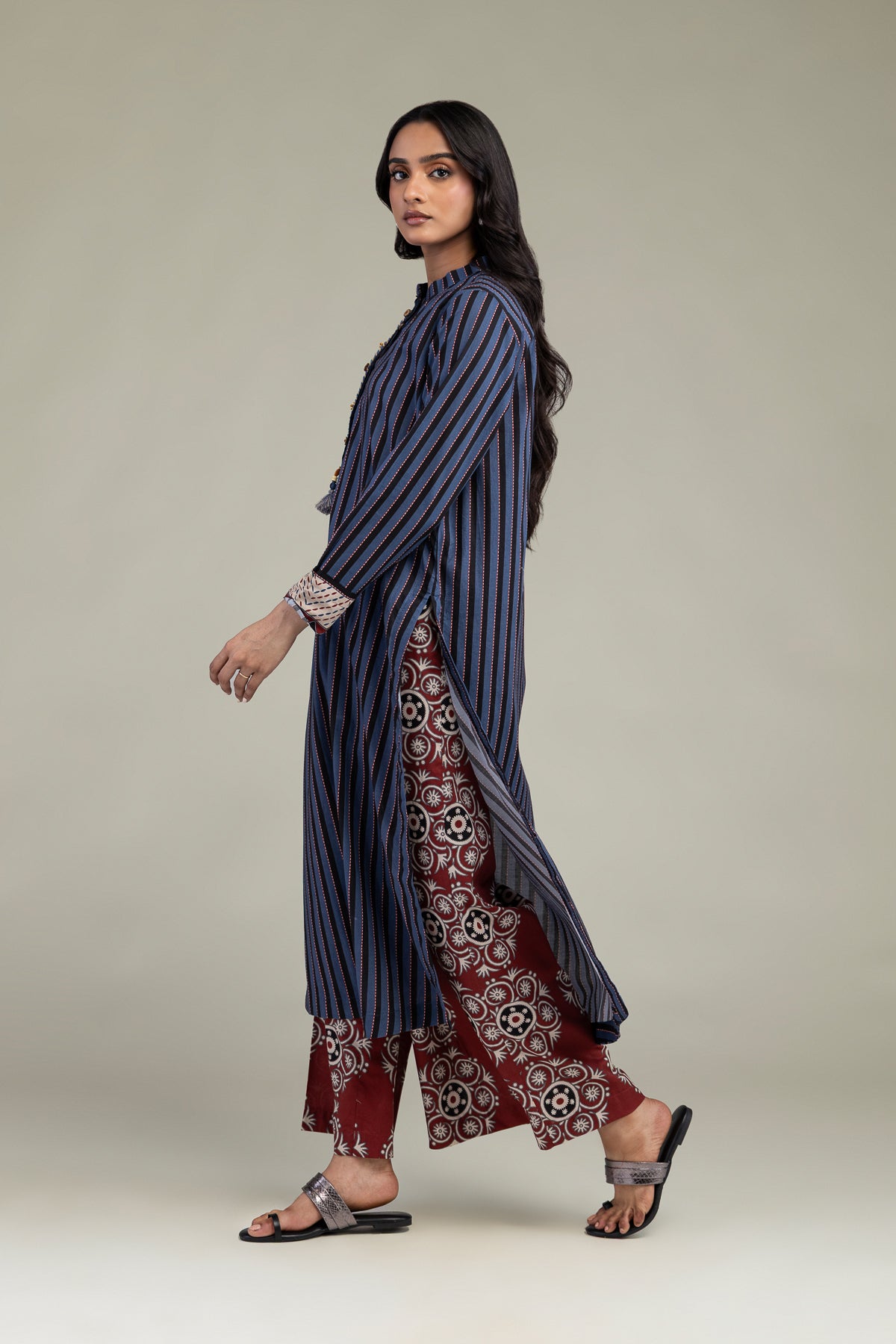 Printed Cambric Pants