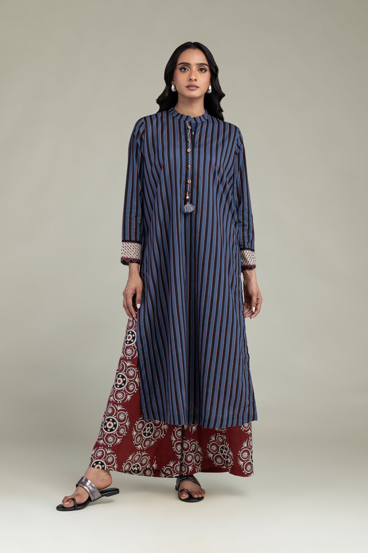 Printed Cambric Pants