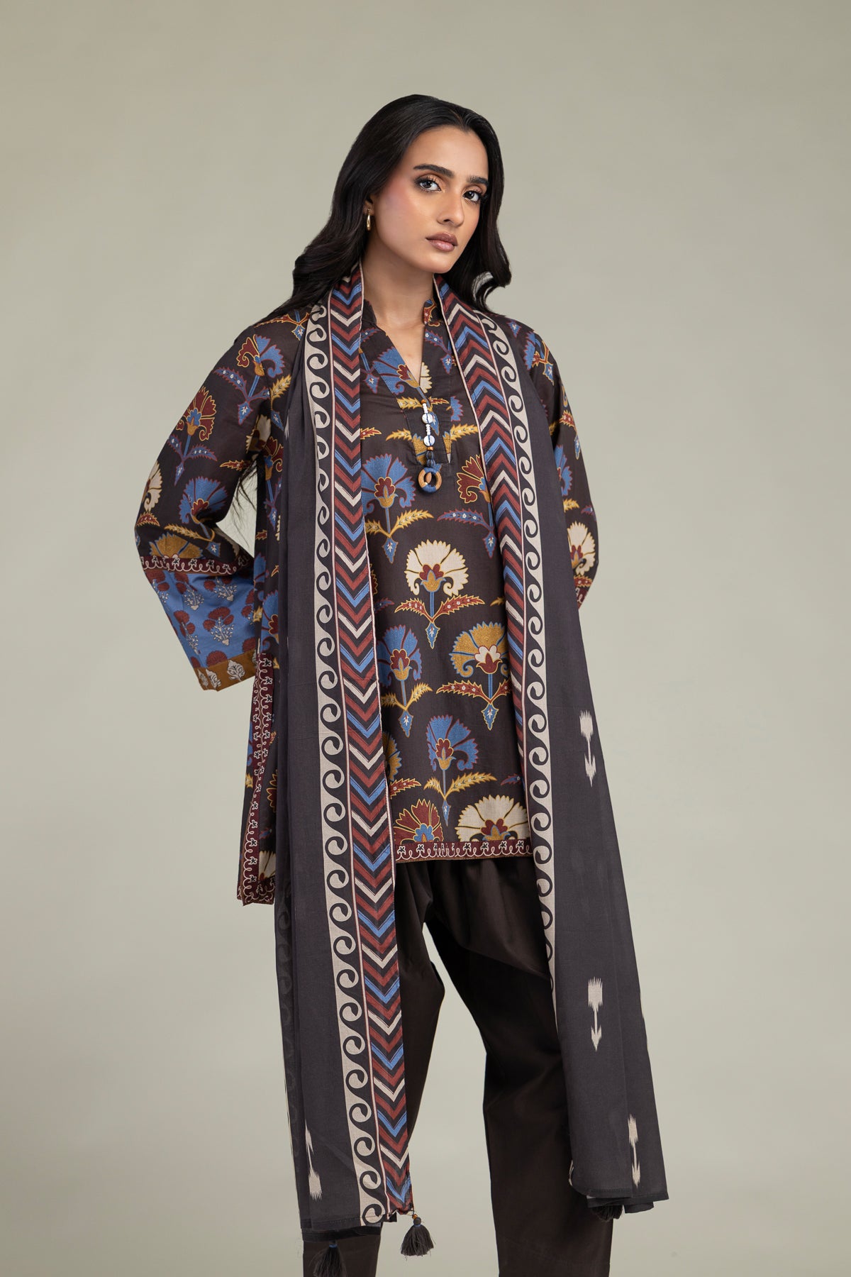 Printed Lawn Dupatta