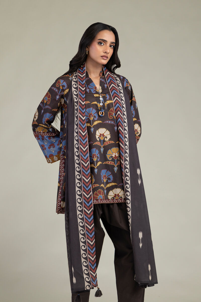 Printed Lawn Dupatta