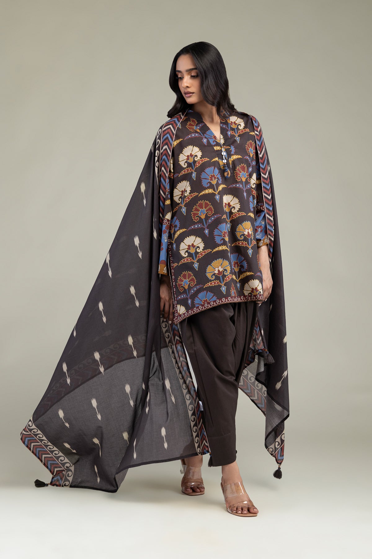 Printed Lawn Dupatta