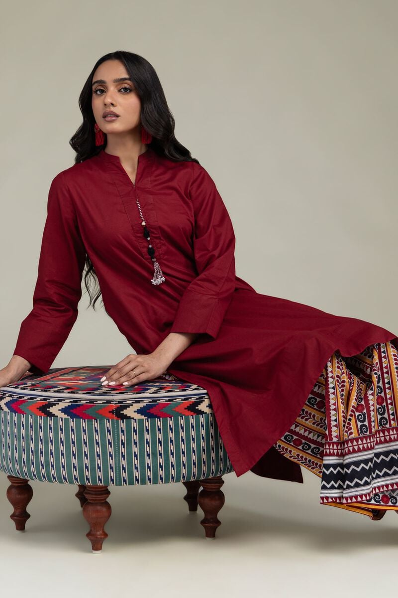 Solid Cambric Kurta