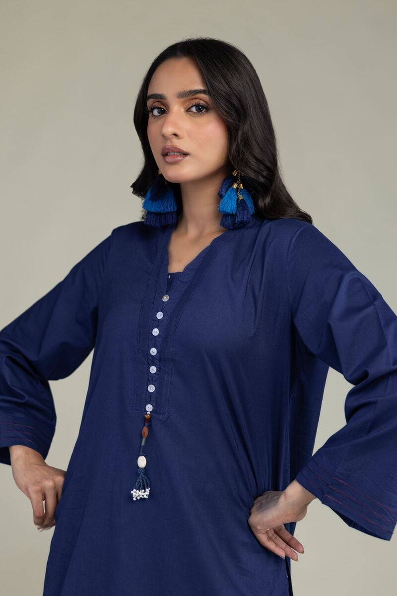 Longline Solid Kurta