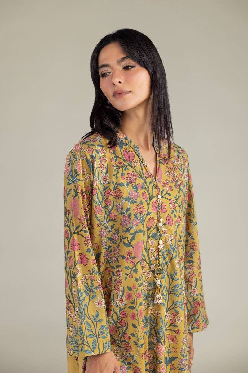 Floral Longline Kurta