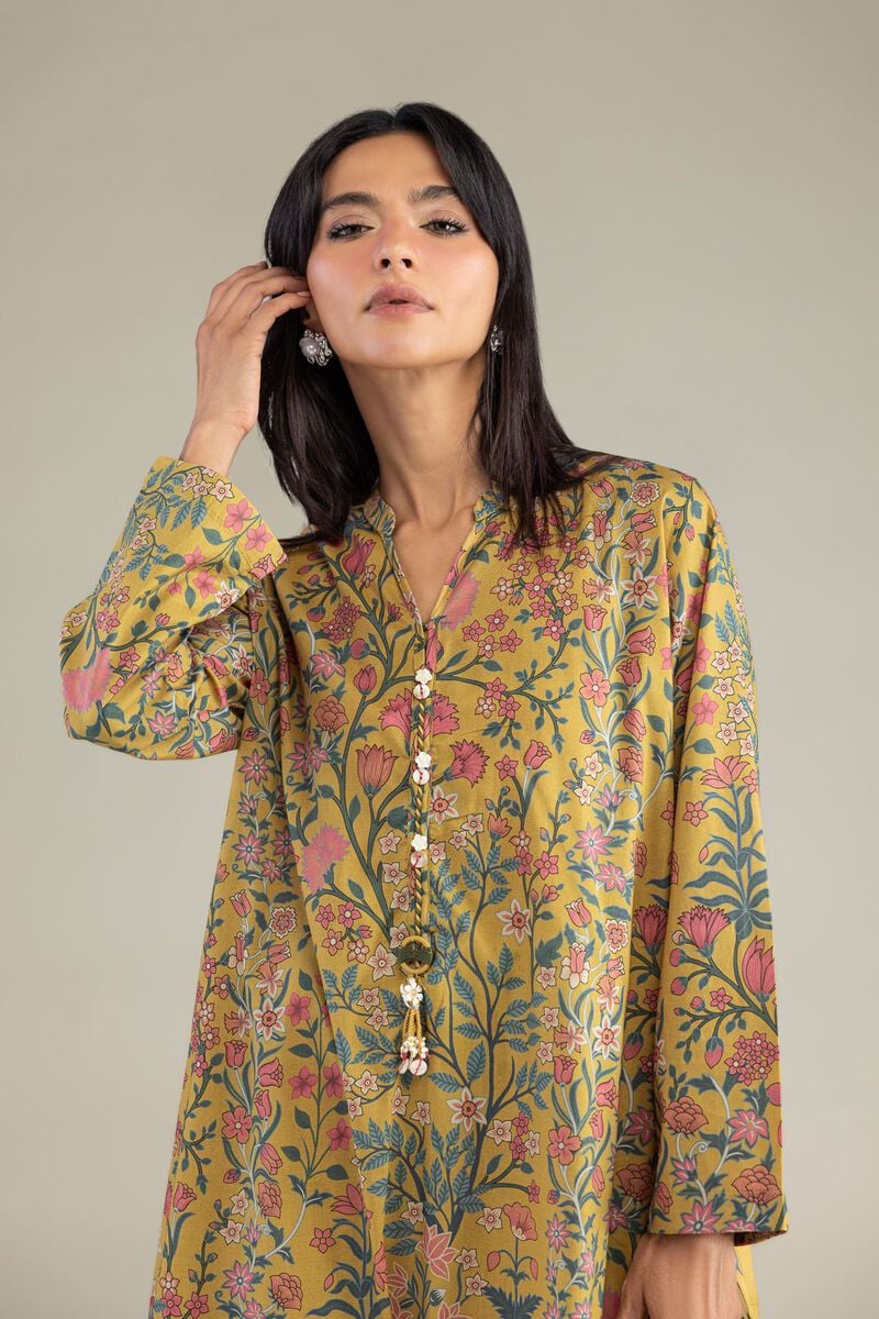 Floral Longline Kurta