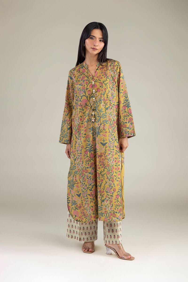 Floral Longline Kurta