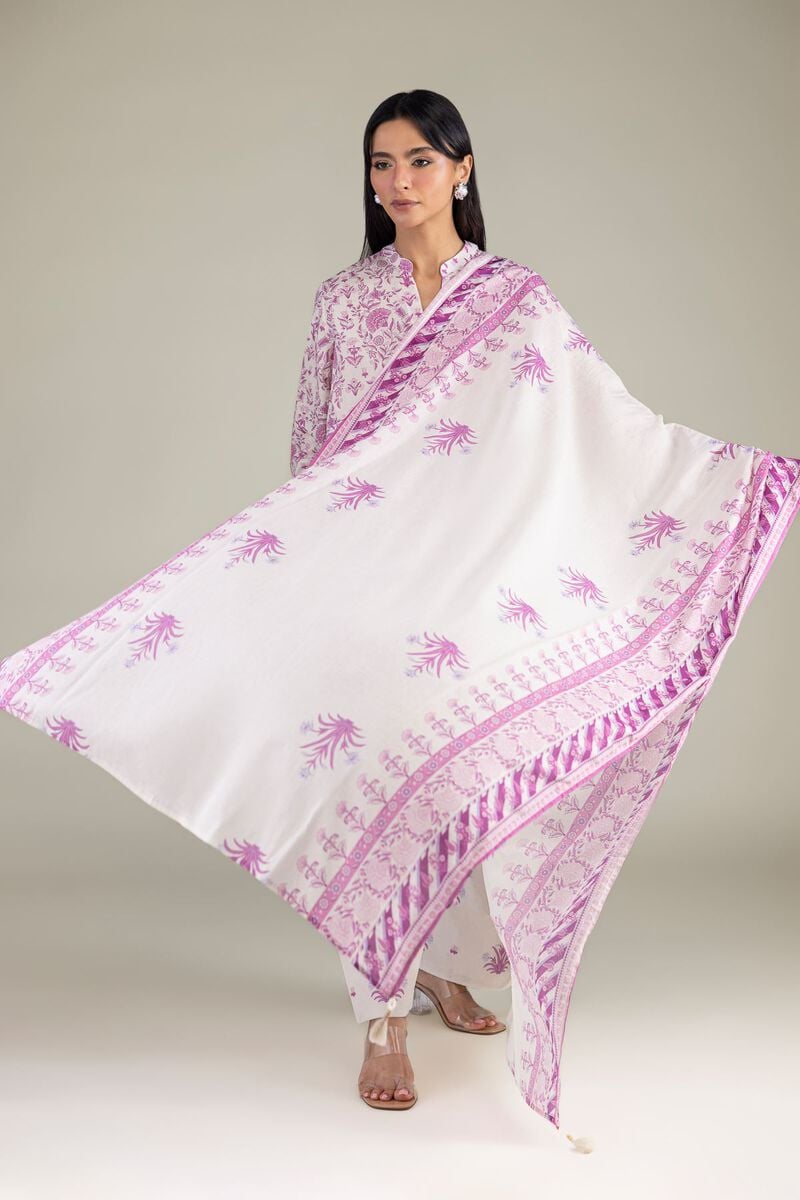 Printed Lawn Dupatta