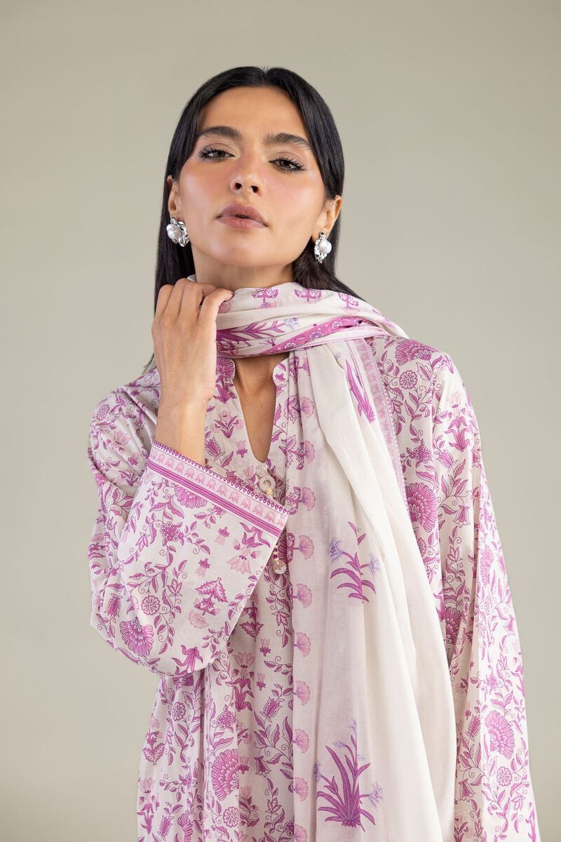 Printed Lawn Dupatta