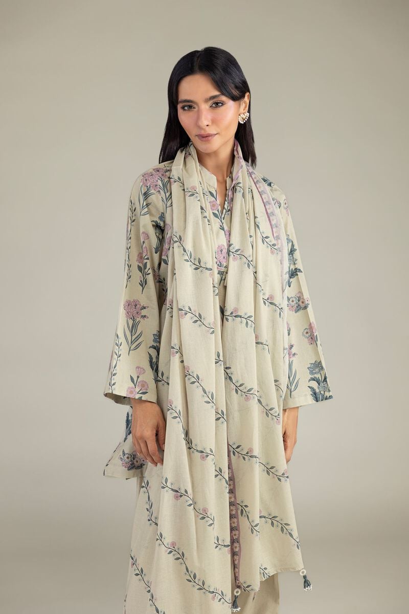 Printed Lawn Dupatta