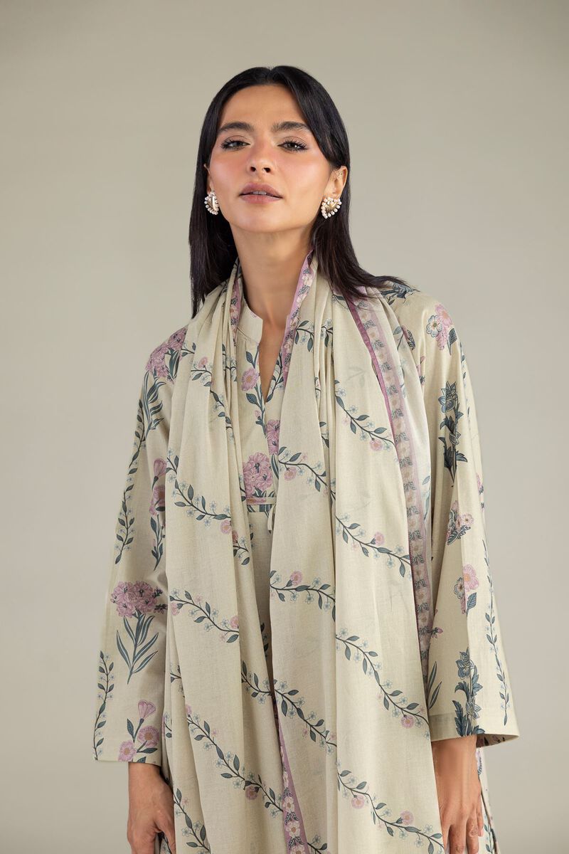 Printed Lawn Dupatta