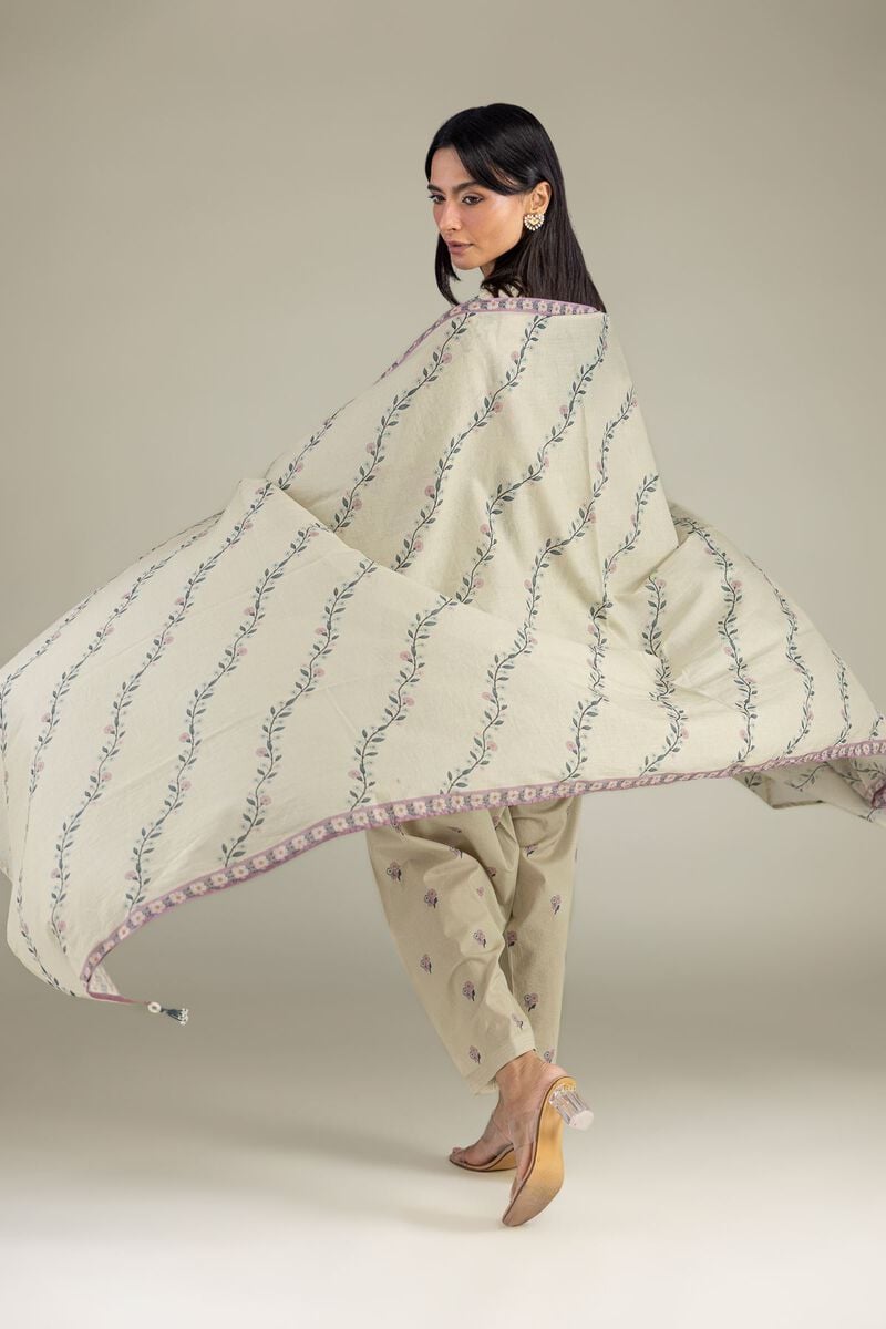 Printed Lawn Dupatta