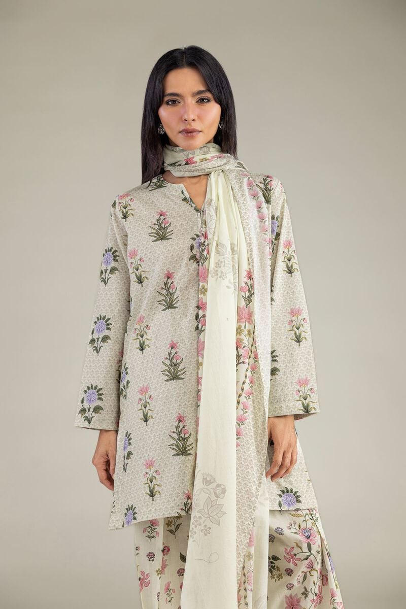 Printed Lawn Dupatta