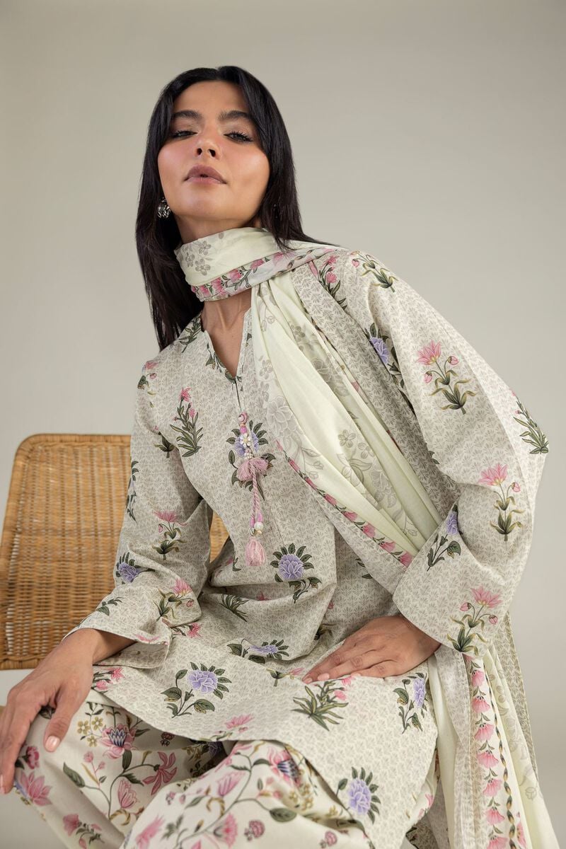 Printed Lawn Dupatta
