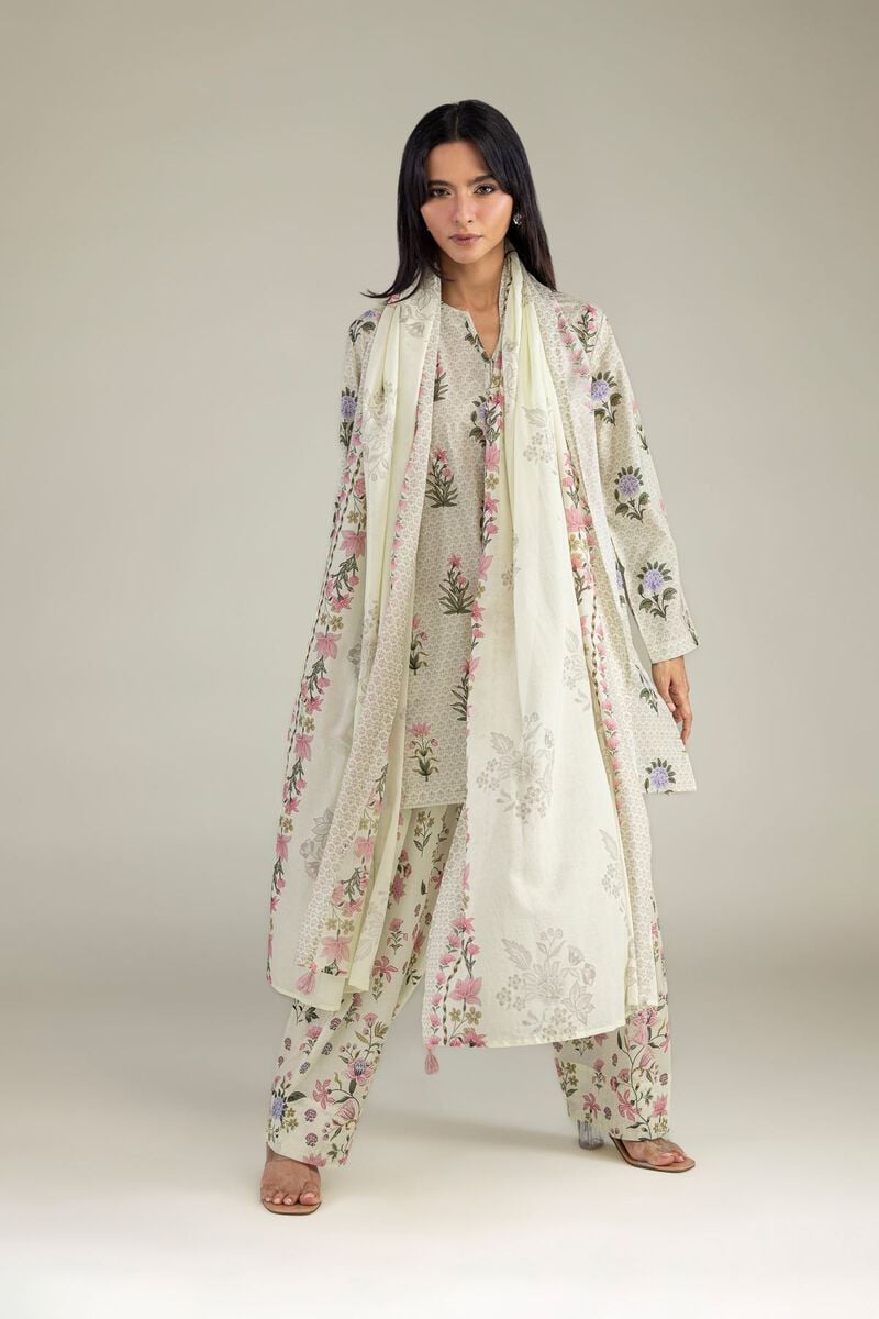 Printed Lawn Dupatta