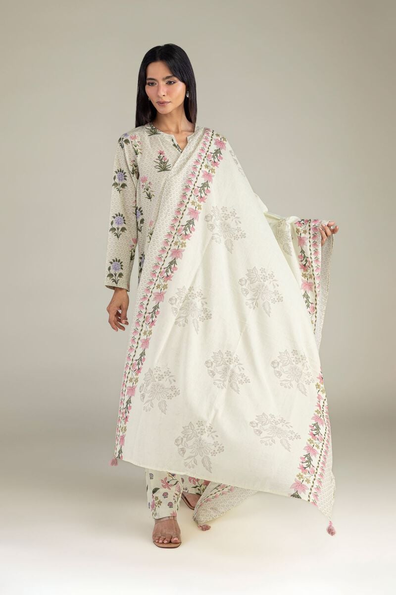 Printed Lawn Dupatta