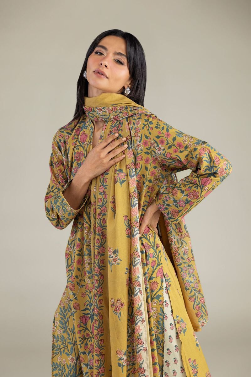 Printed Lawn Dupatta
