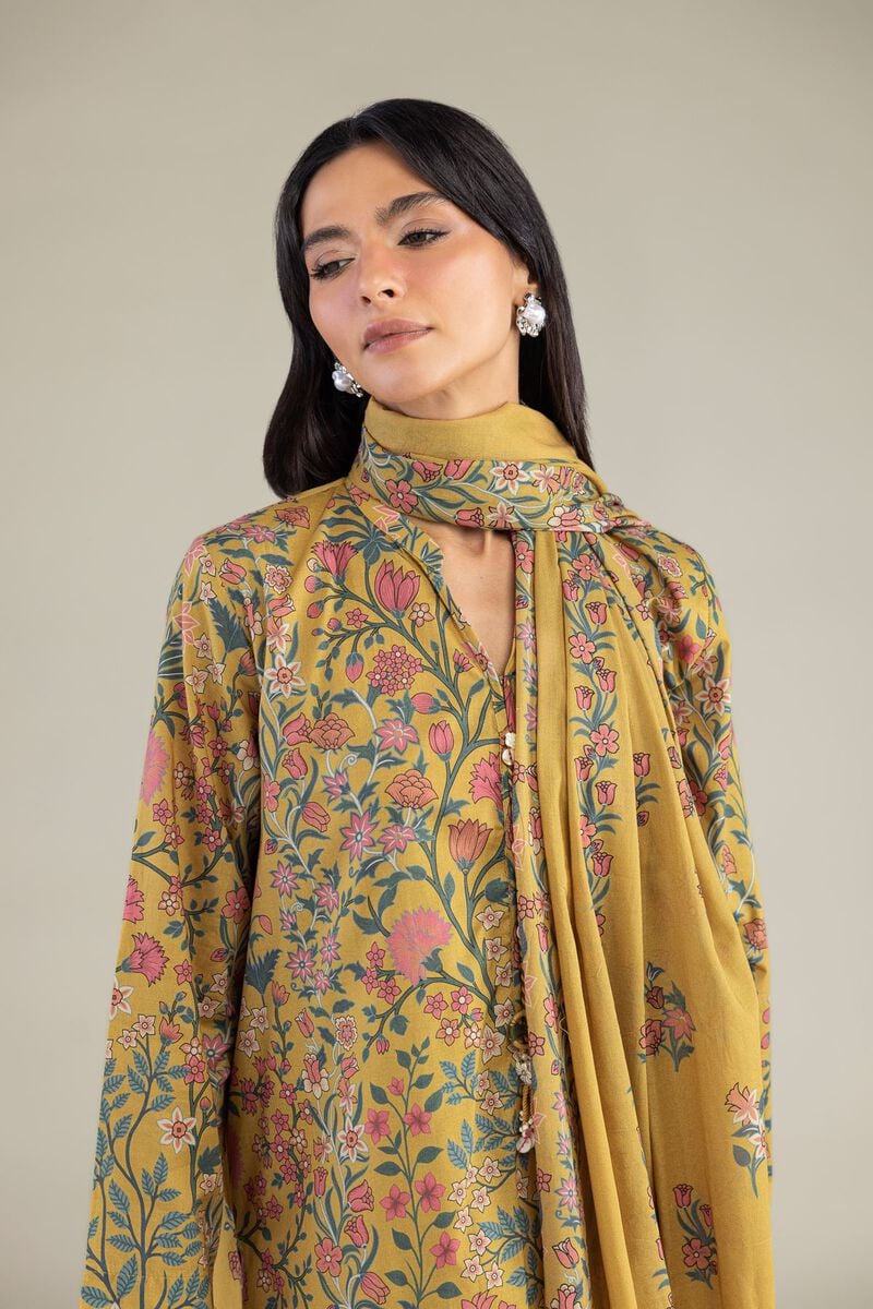 Printed Lawn Dupatta