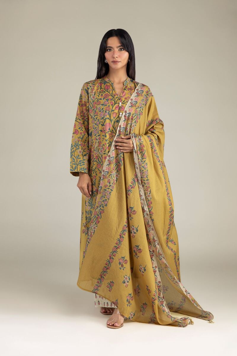 Printed Lawn Dupatta