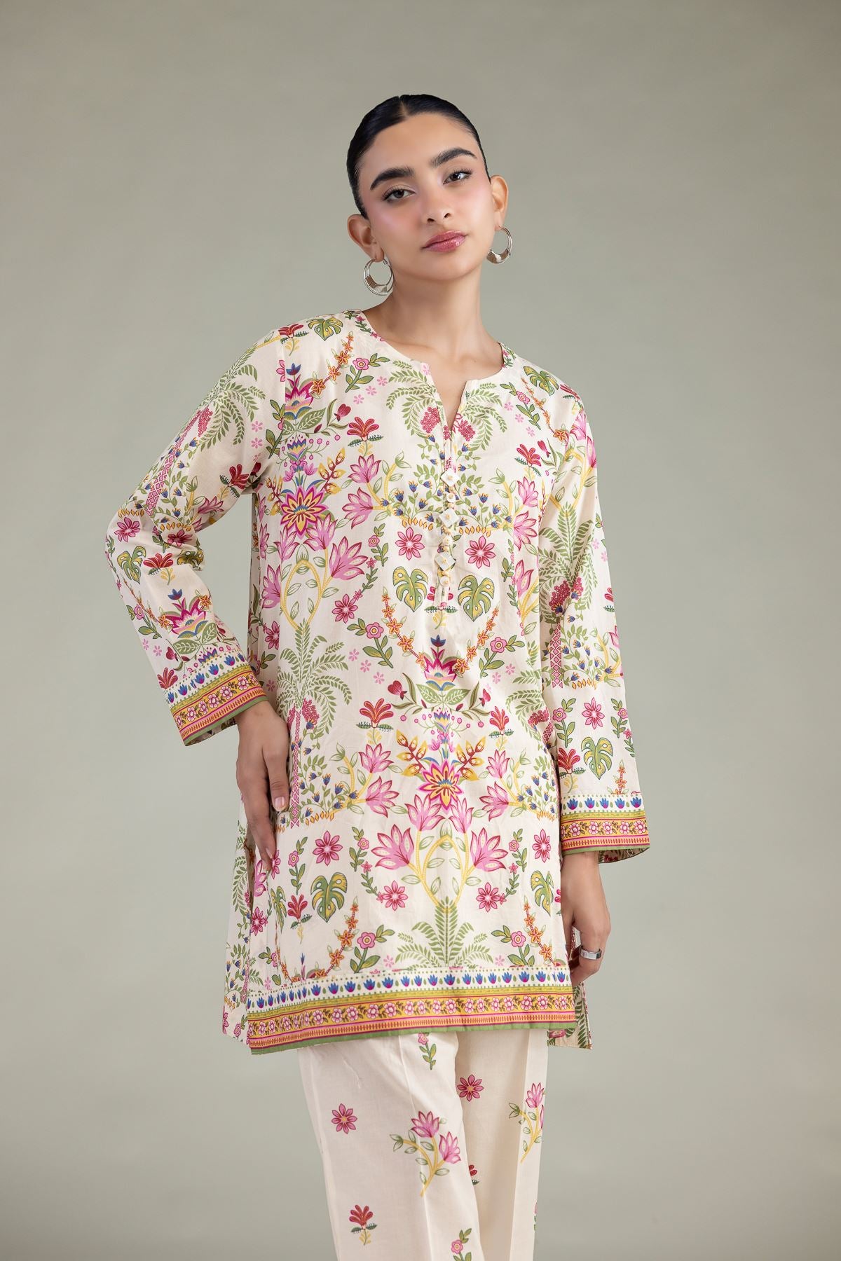 Short Cambric Kurta